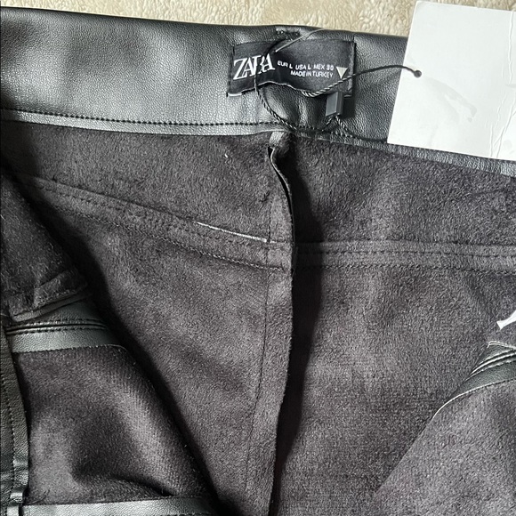 Zara Leather leggings - Picture 8 of 8